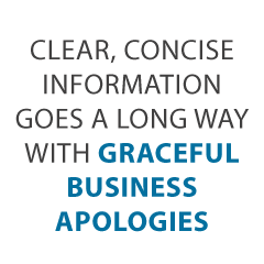 Clear - Graceful Business Apologies and More –10 Brilliant Business Tips of the Week