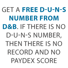 Free D U N S 1 start biz cred profile - Make a Molehill Out of a Mountain: 3 Essential Steps to Start a Business Credit Profile